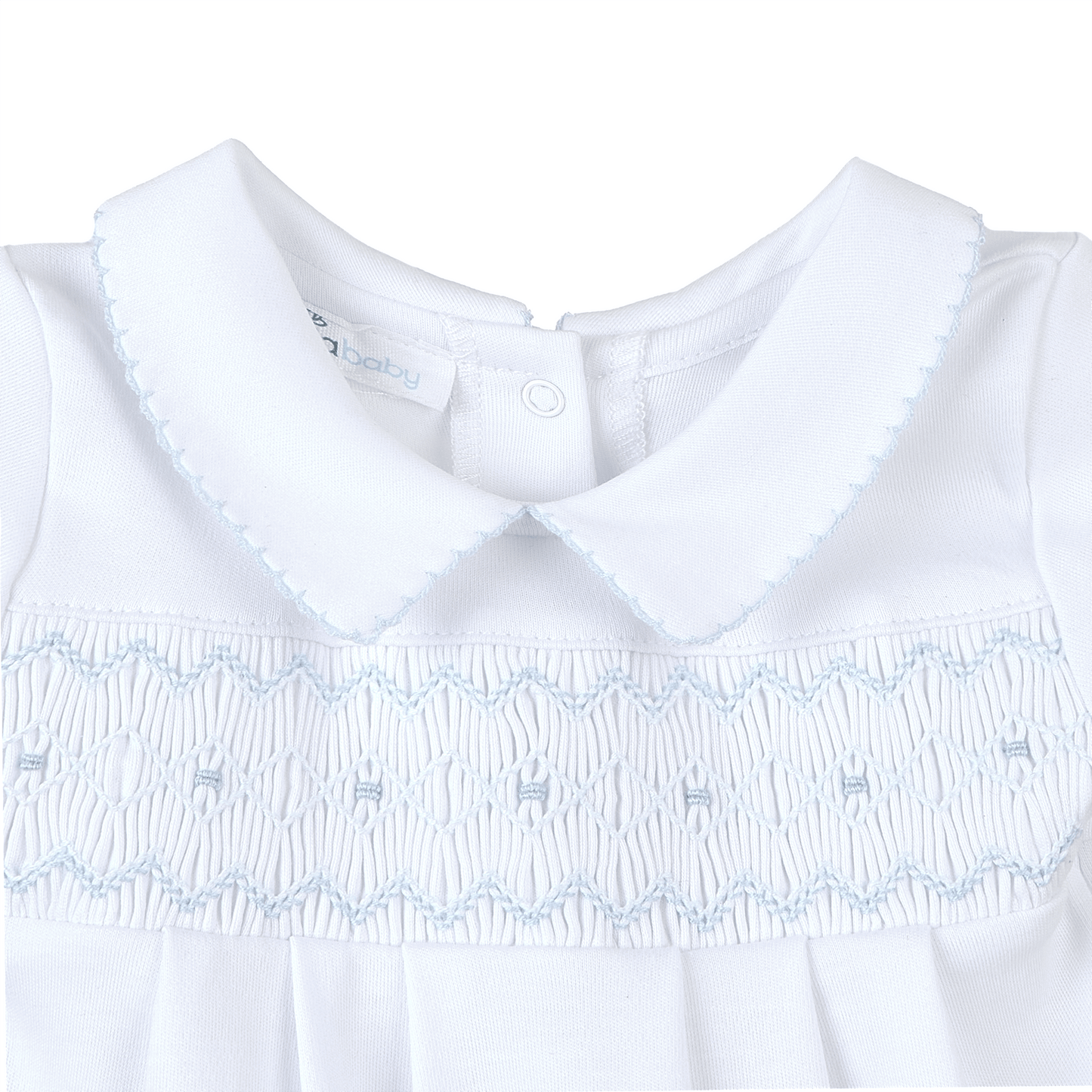 Landon's Classics Smocked Playsuit - Light Blue - Magnolia BabyPlaysuit