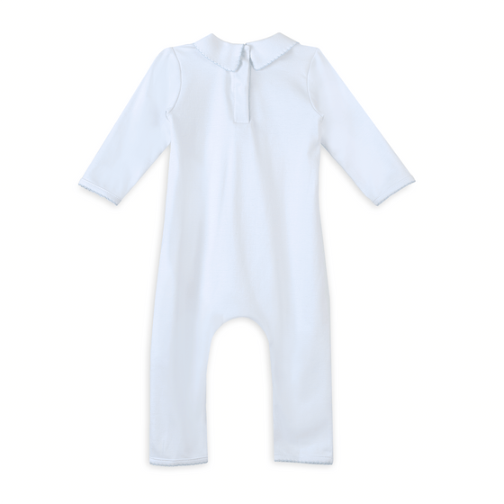 Landon's Classics Smocked Playsuit - Light Blue - Magnolia BabyPlaysuit