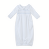 Landon's Classics Smocked Pleated Gown - Light Blue - Magnolia BabyGown