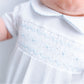 Landon's Classics Smocked Short Sleeve Bubble - Light Blue - Magnolia BabyBubble