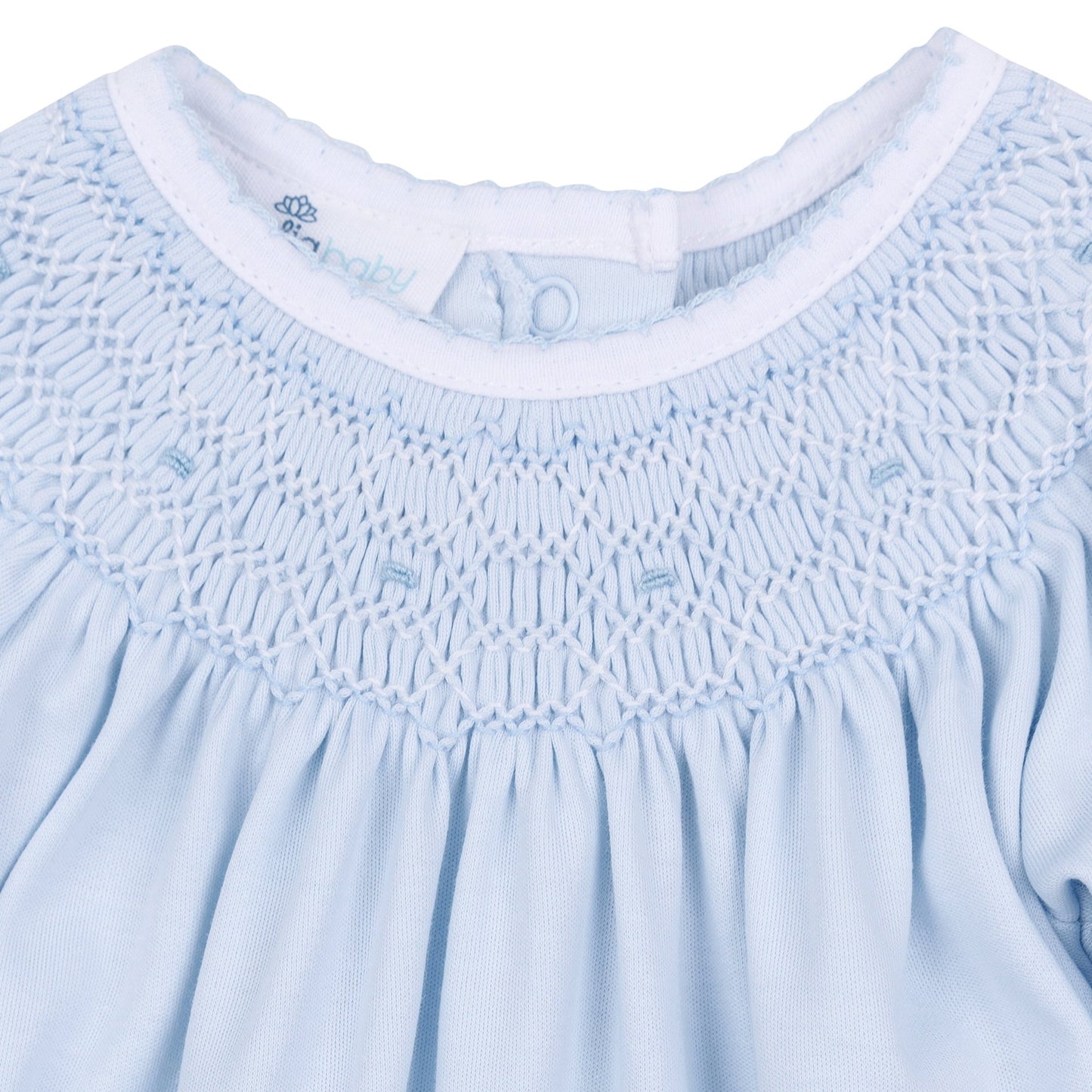 Landry Bishop Footie - Light Blue - Magnolia BabyFootie