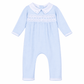 Landry Smocked Playsuit - Light Blue - Magnolia BabyPlaysuit