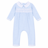Landry Smocked Playsuit - Light Blue - Magnolia BabyPlaysuit