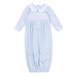 Magnolia Baby_Landry Smocked Pleated Gown - Light Blue_1