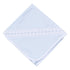 Landry Smocked Receiving Blanket - Light Blue - Magnolia BabyReceiving Blanket