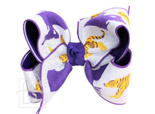  Layered Louisiana Tiger Bow - Magnolia BabyBow
