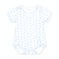Leaping Bunnies Print Bodysuit - Light Blue - Magnolia BabyBodysuit