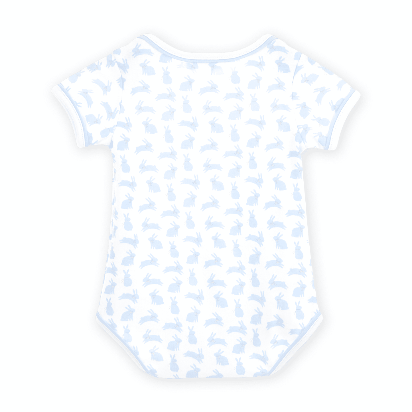 Leaping Bunnies Print Bodysuit - Light Blue - Magnolia BabyBodysuit