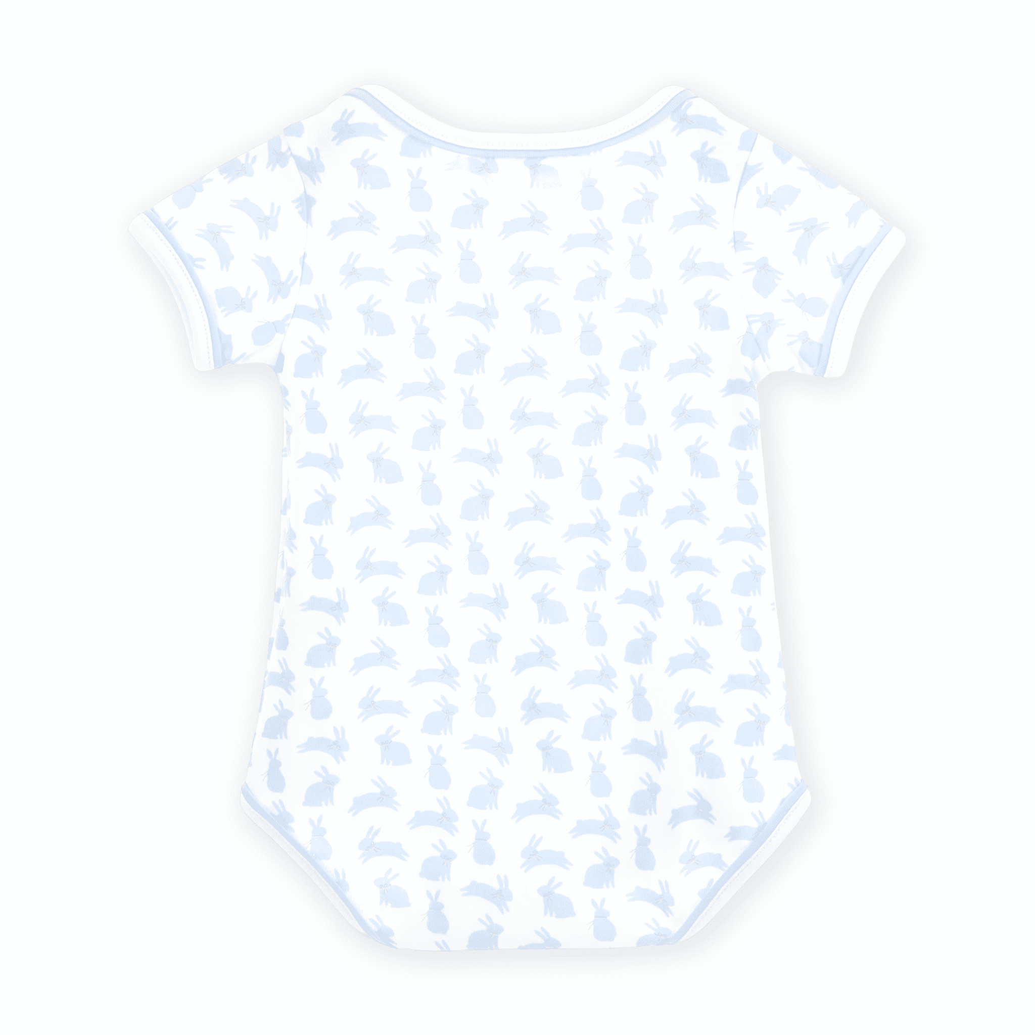 Leaping Bunnies Print Bodysuit - Light Blue - Magnolia BabyBodysuit