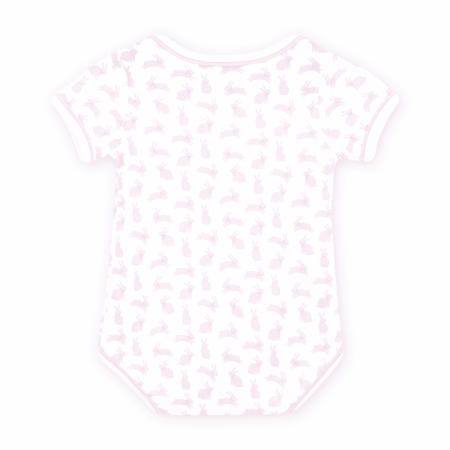 Leaping Bunnies Print Bodysuit - Pink - Magnolia BabyBodysuit