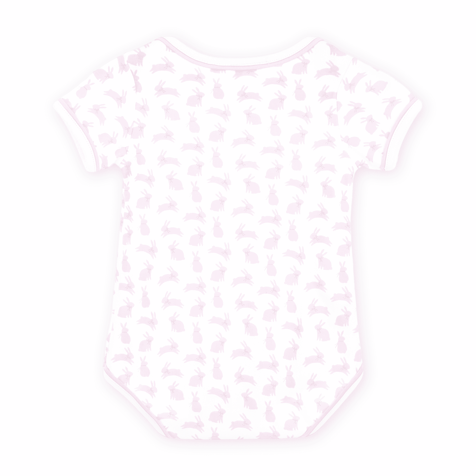 Leaping Bunnies Print Bodysuit - Pink - Magnolia BabyBodysuit