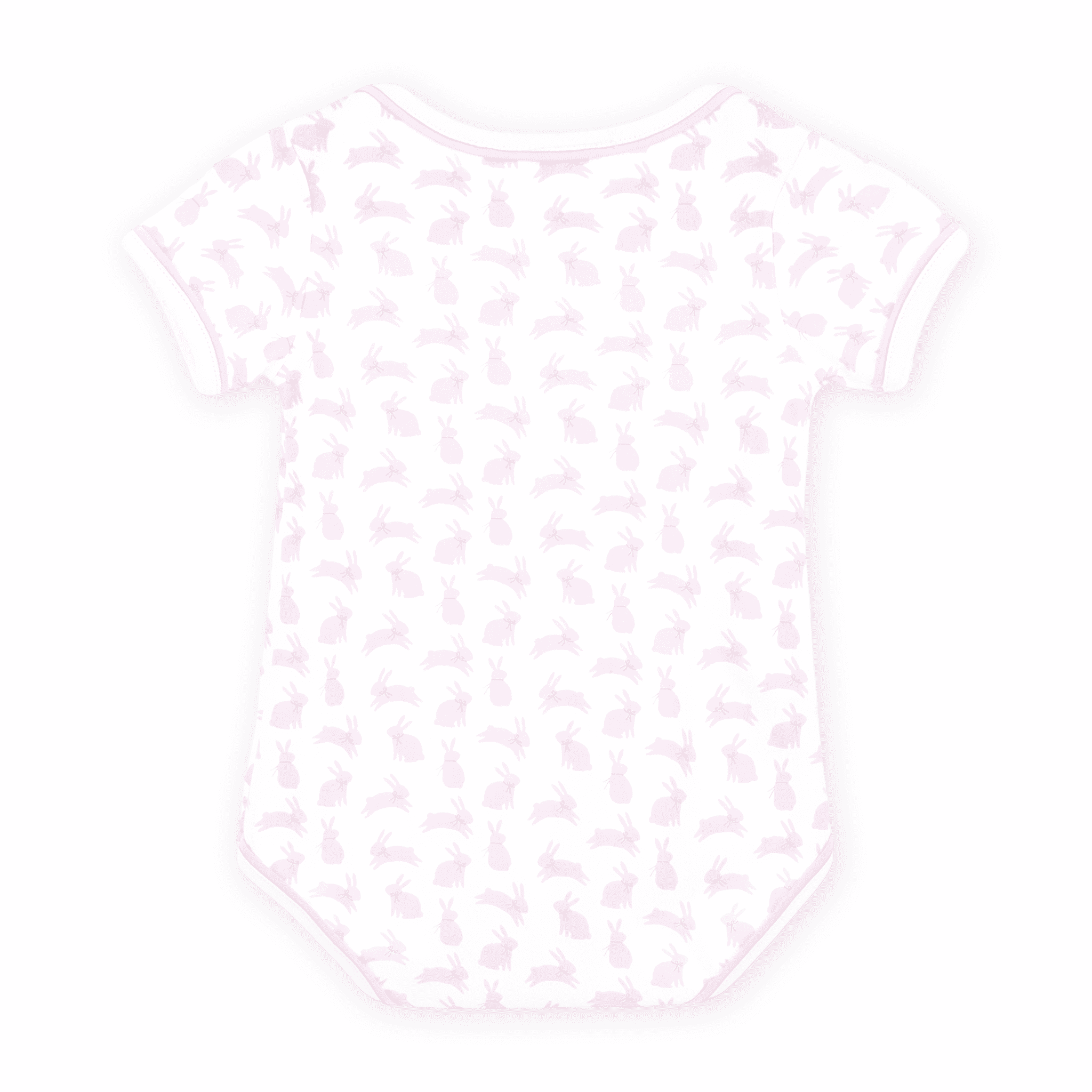 Leaping Bunnies Print Bodysuit - Pink - Magnolia BabyBodysuit