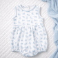 Leaping Bunnies Print Bubble - Light Blue - Magnolia BabyBubble