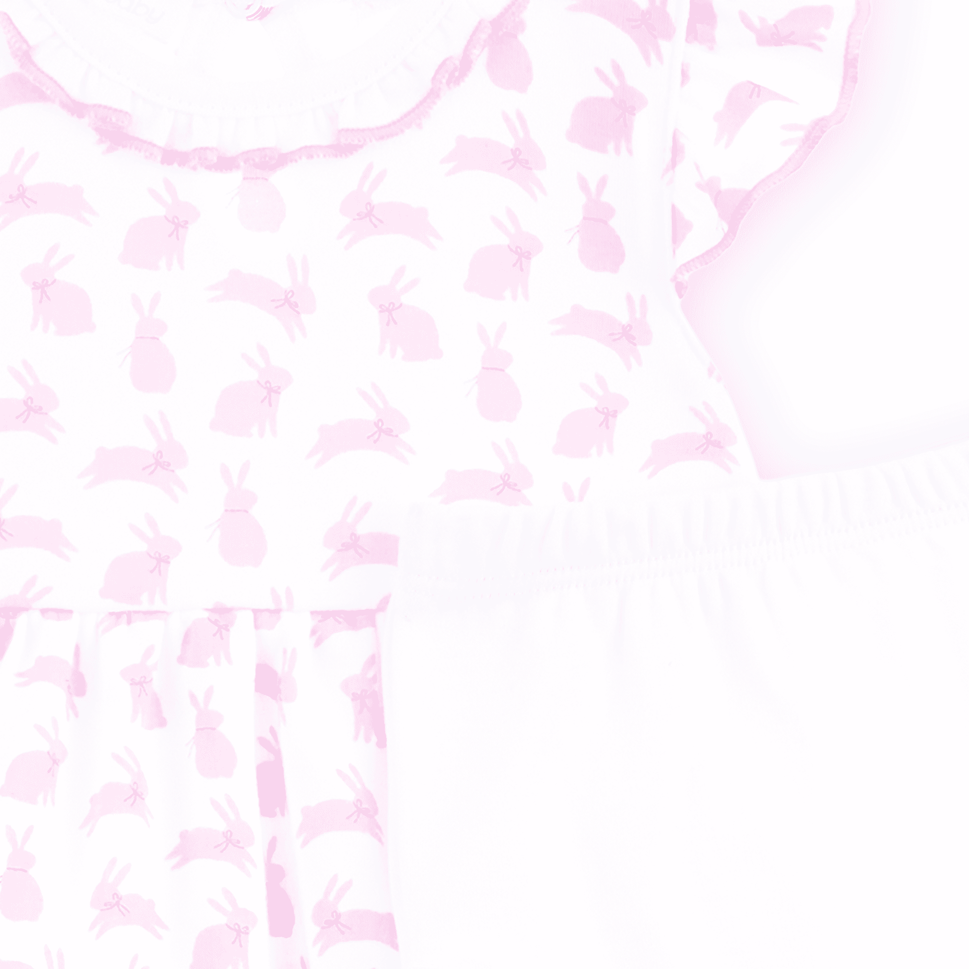 Leaping Bunnies Print Dress - Pink - Magnolia BabyDress