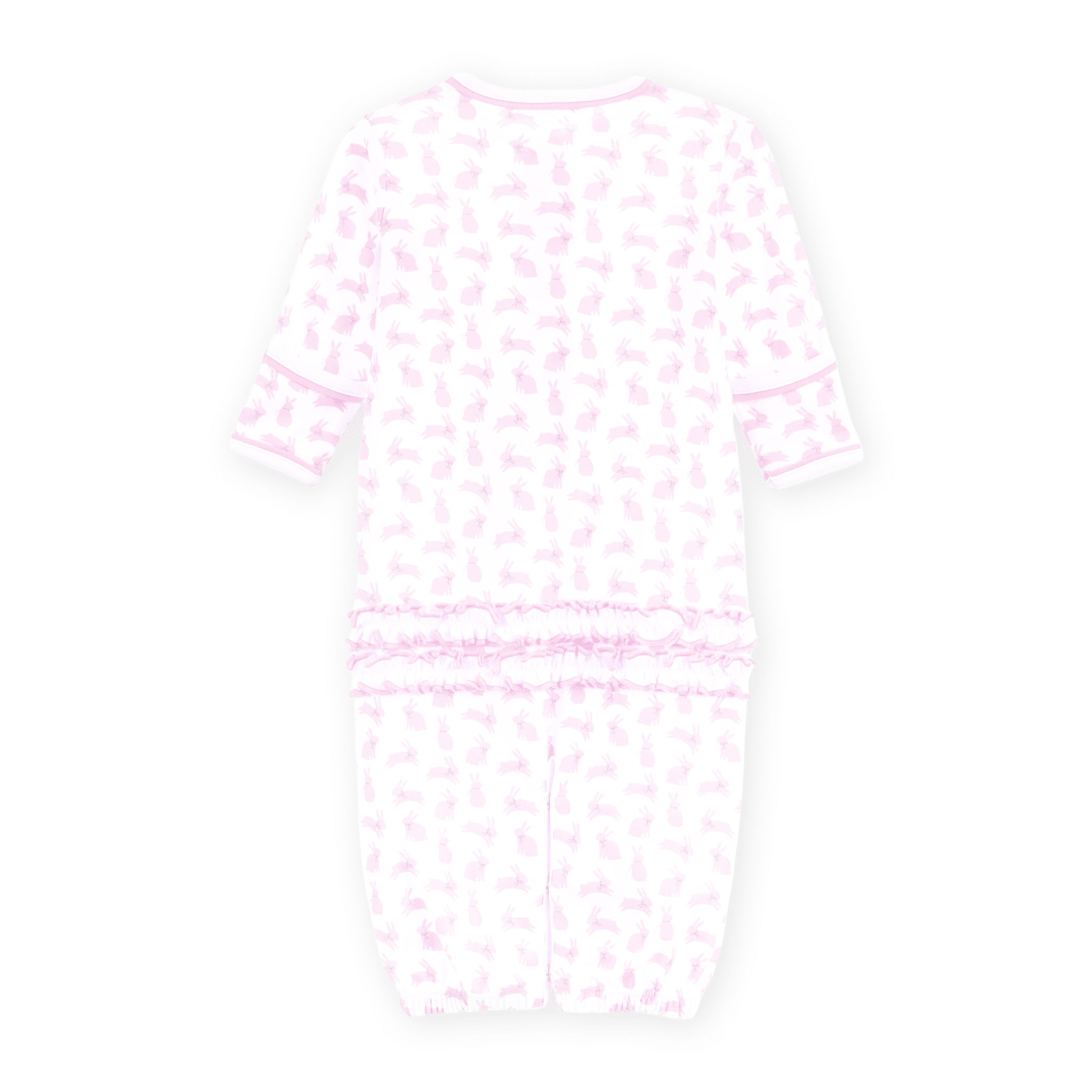 Magnolia Baby_Leaping Bunnies Print Ruffle Converter - Pink_2