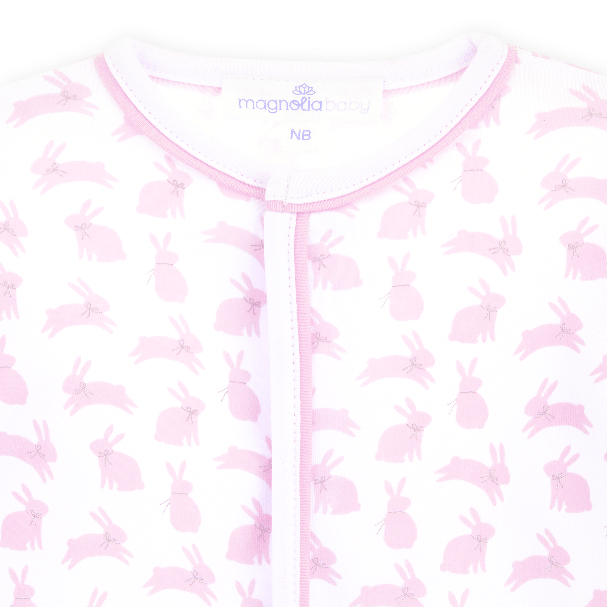Magnolia Baby_Leaping Bunnies Print Ruffle Converter - Pink_3