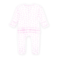 Magnolia Baby_Leaping Bunnies Print Ruffle Zip Footie - Pink_2