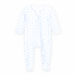 Leaping Bunnies Print Zip Footie - Light Blue - Magnolia BabyFootie