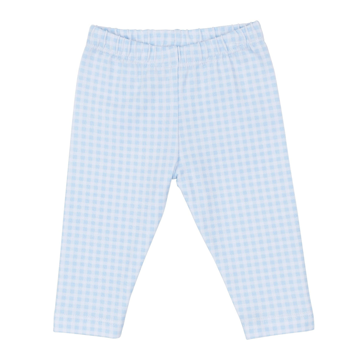 Magnolia Baby_Leggings - Light Blue Gingham Check_1