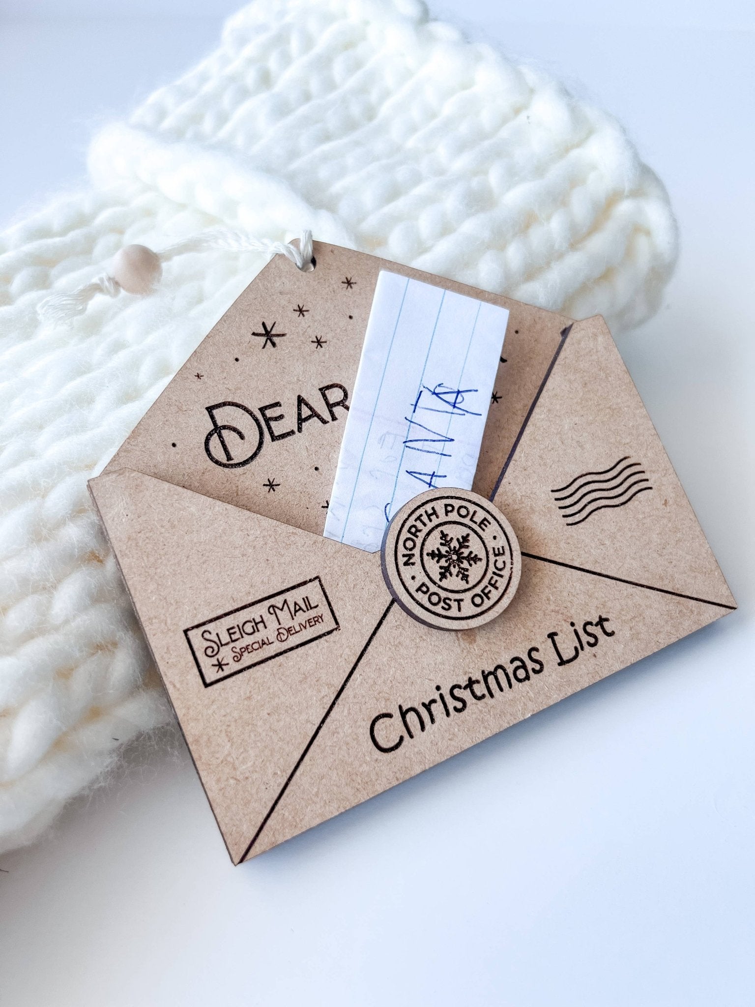 Letter to Santa Christmas Ornament - Magnolia BabyOrnament