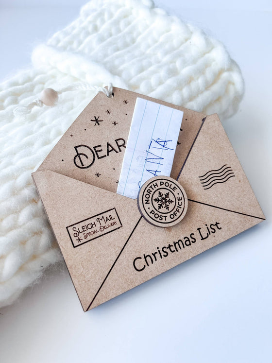Letter to Santa Christmas Ornament - Magnolia BabyOrnament
