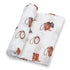 Life Is Better In Boots Western Baby Muslin Swaddle Blanket - Magnolia BabySwaddle Blanket