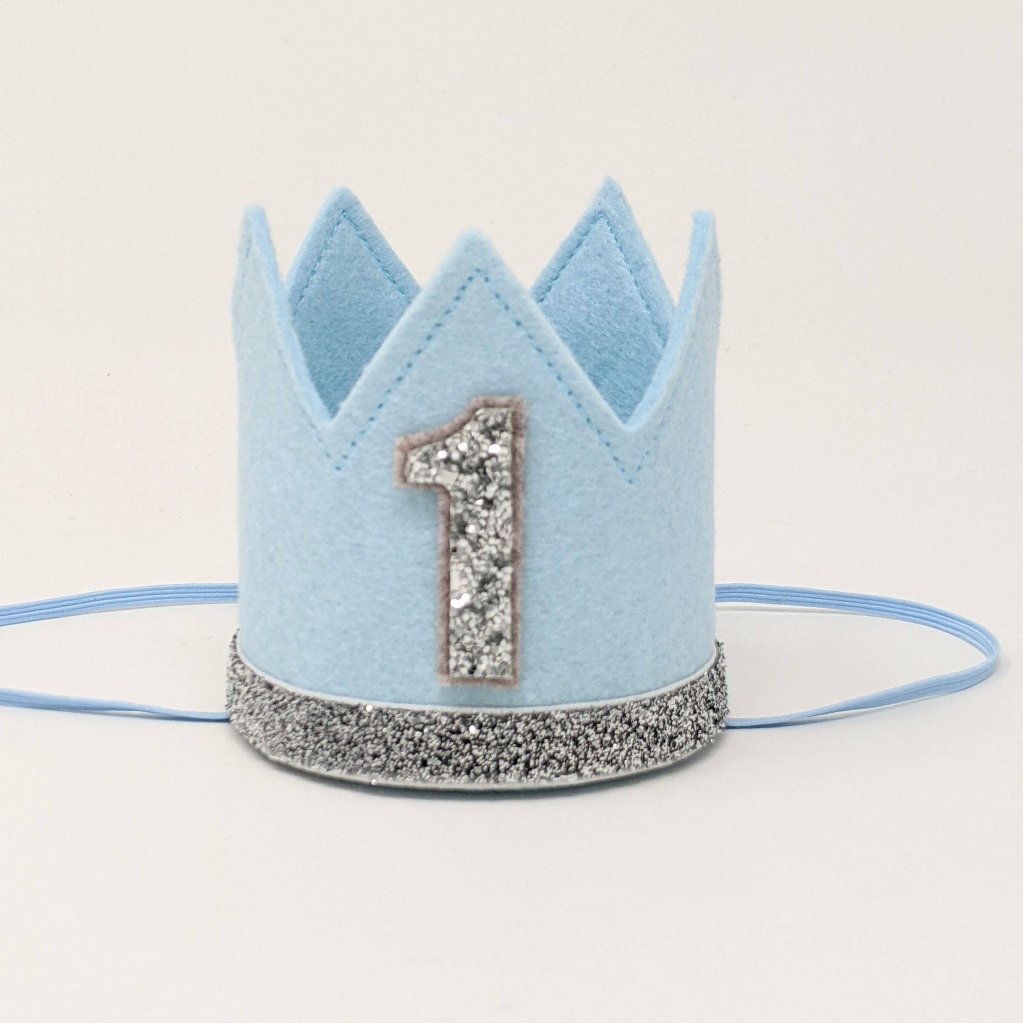 Light Blue Birthday Crown - Magnolia BabyParty Hat