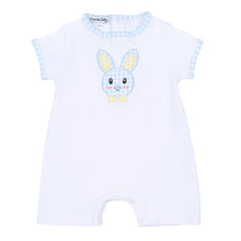  Lil' Bunny Applique Infant Blue Short Playsuit - Magnolia BabyShort Playsuit