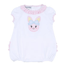  Lil' Bunny Applique Infant Pink Ruffle Bubble - Pink - Magnolia BabyBubble