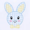 Lil' Bunny Applique Infant Short Sleeve Bubble - Blue - Magnolia BabyBubble