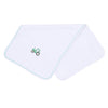 Lil' Green Tractor Embroidered Burp Cloth - Magnolia BabyBurp Cloth