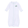Lil' Green Tractor Embroidered Converter - Magnolia BabyConverter Gown