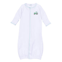  Lil' Green Tractor Embroidered Converter - Magnolia BabyConverter Gown