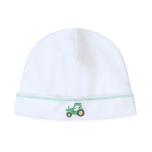  Lil' Green Tractor Embroidered Hat - Magnolia BabyHat