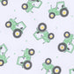 Lil' Green Tractor Print Bubble - Magnolia BabyBubble