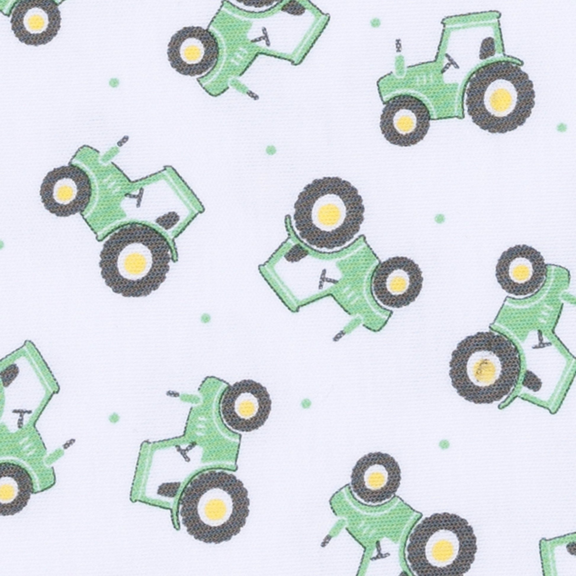 Lil' Green Tractor Print Bubble - Magnolia BabyBubble