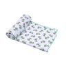 Lil' Green Tractor Print Swaddle Blanket - Magnolia BabySwaddle Blanket