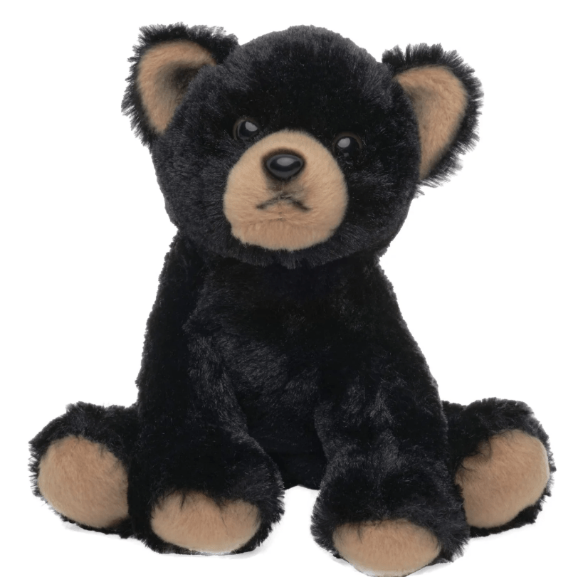 Lil' Huck Black Bear Toy - Magnolia BabySoft Toy