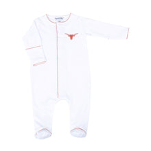  Lil' Longhorn Embroidered Footie - Magnolia BabyFootie