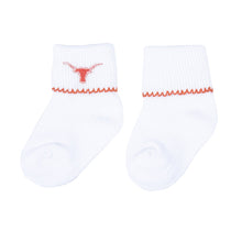  Lil' Longhorn Embroidered Socks - Magnolia BabySocks