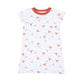 Lil' Longhorn Girl's Short Sleeve Nightdress - Magnolia BabyNightdress