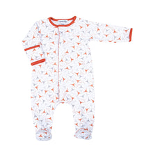  Lil' Longhorn Print Footie - Magnolia BabyFootie