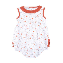  Lil' Longhorn Print Ruffle Bubble - Magnolia BabyBubble