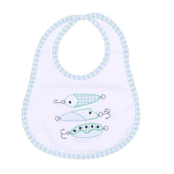Lil' Lures Applique Bib - Magnolia BabyBib