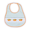 Lil' Pumpkin Classics Smocked Boy Bib - Magnolia BabyBib