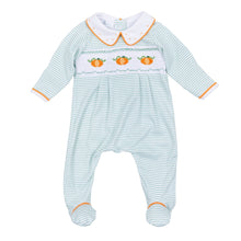  Lil' Pumpkin Classics Smocked Boy Footie - Magnolia BabyFootie