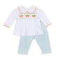 Lil' Pumpkin Classics Smocked Girl 2pc Pant Set - Magnolia Baby2pc Pant Set
