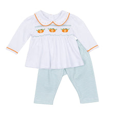  Lil' Pumpkin Classics Smocked Girl 2pc Pant Set - Magnolia Baby2pc Pant Set