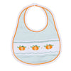 Lil' Pumpkin Classics Smocked Girl Bib - Magnolia BabyBib