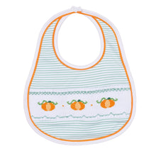  Lil' Pumpkin Classics Smocked Girl Bib - Magnolia BabyBib